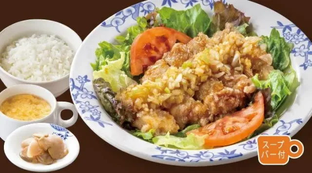油淋鶏定食（バーミヤン）