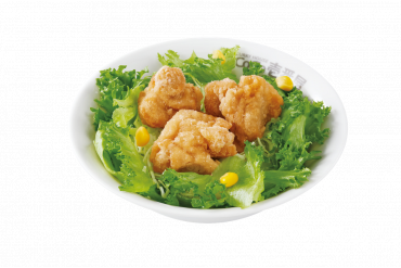 フライドチキン(3個)サラダ（CoCo壱番屋）