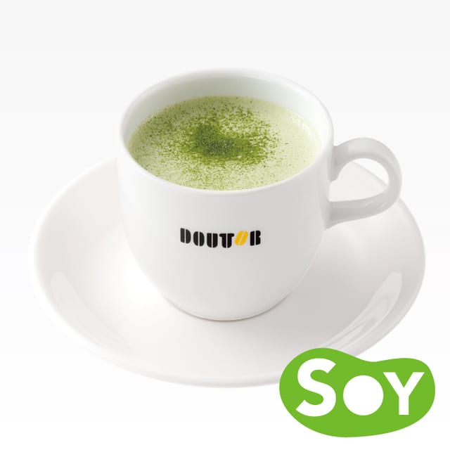 抹茶豆乳ラテ Lサイズ（ドトール）