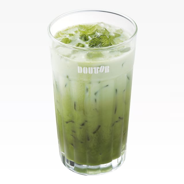 アイス抹茶ラテ Lサイズ（ドトール）