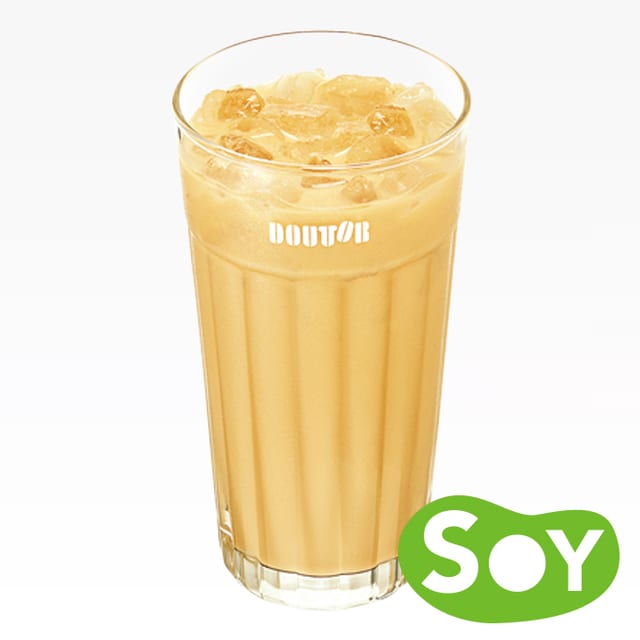 アイス豆乳ラテ Sサイズ（ドトール）
