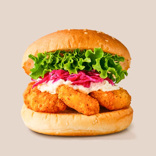 ガーリックシュリンプバーガー（フレッシュネスバーガー）