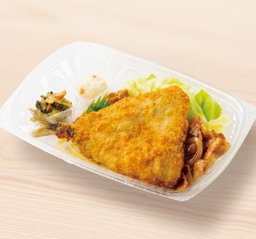 アジフライ＆しょうが焼き おかずのみ（ほっともっと）
