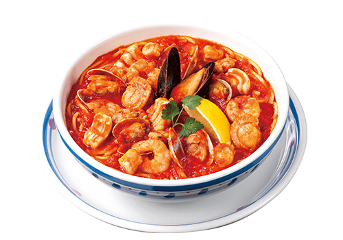辛口トマトスープパスタ（ジョリーパスタ）