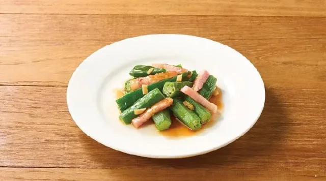 オクラのオーブン焼き（ジョナサン）
