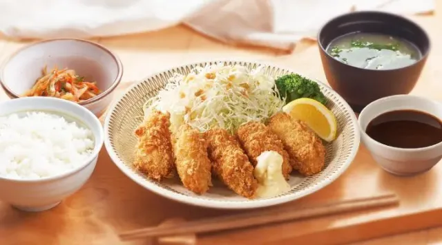 広島県産カキフライ膳（ジョナサン）