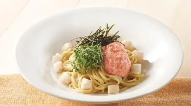 たらこと小柱のパスタ（ジョナサン）