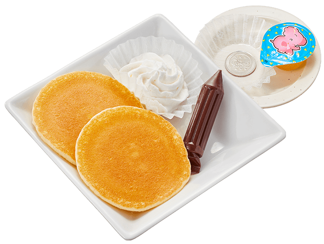 おこさまパンケーキ（かっぱ寿司）