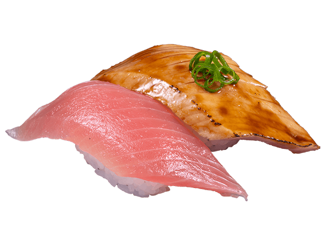 大切りまぐろ食べ比べ（かっぱ寿司）