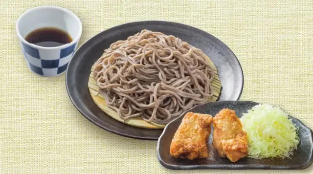 もり蕎麦＆から揚げセット（から好し）
