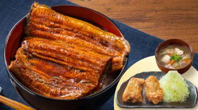 うな丼【ダブル】から揚げ・とん汁セット（から好し）