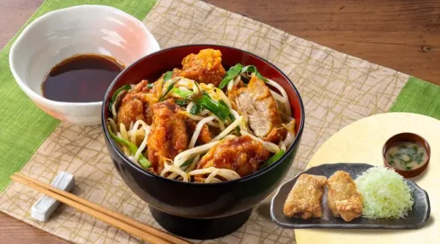 ジンギスカン風“北海道” ザンギ丼 から揚げ・味噌汁セット（から好し）