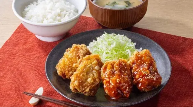 ヤンニョム合盛り定食【4個】（から好し）