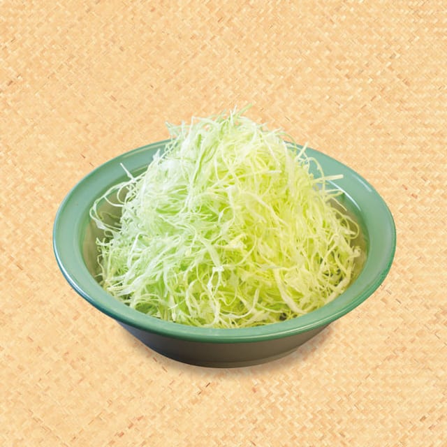 千切りキャベツ（松のや）