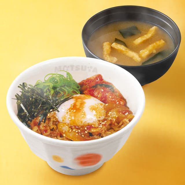 牛ビビン丼 大盛（松屋）