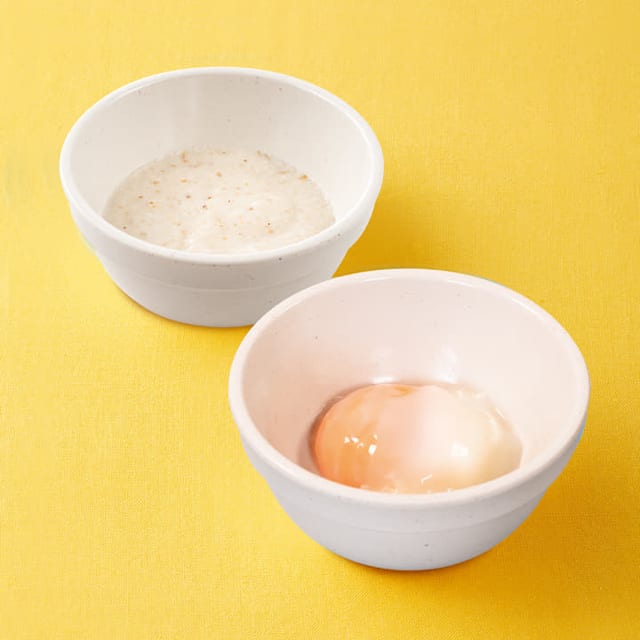 とろろ半熟玉子セット（松屋）