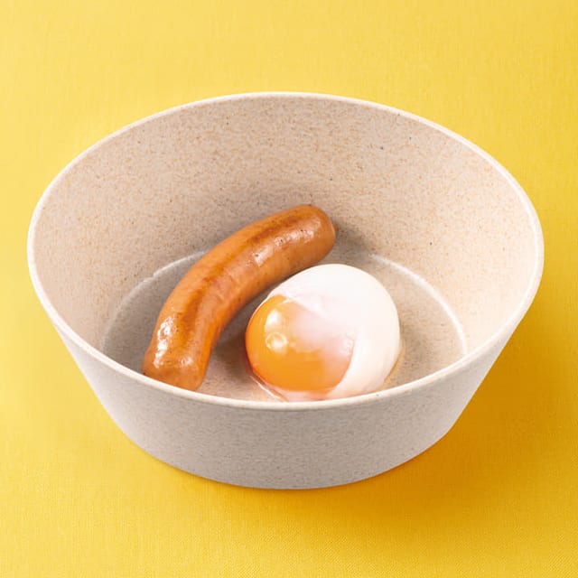 ソーセージ半熟玉子（松屋）