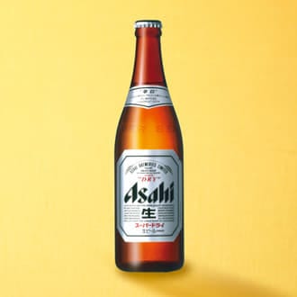 ビール中瓶(アサヒスーパードライ)(松屋)