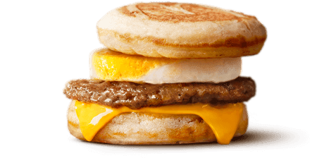 マックグリドル® ソーセージエッグ（マクドナルド）