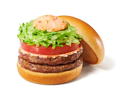ダブルモス野菜バーガー（モスバーガー）