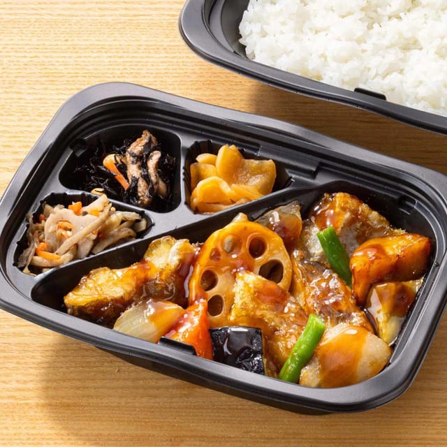 すけそう鱈と野菜の黒酢あん 弁当（大戸屋）