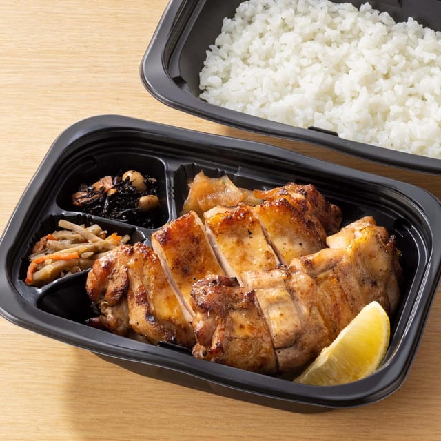 もろみチキンの炭火焼き 弁当（大戸屋）