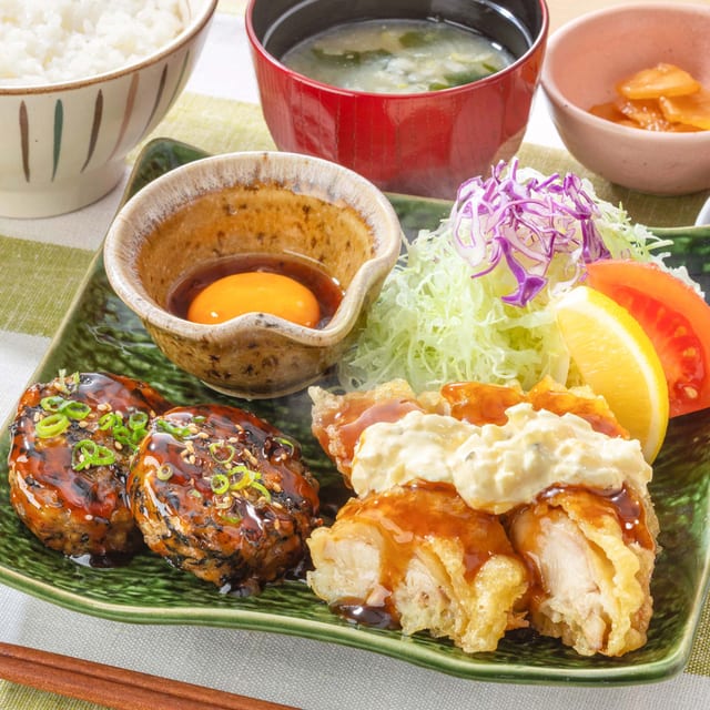 大戸屋風チキン南蛮とひじき入り鶏つくね（大戸屋）