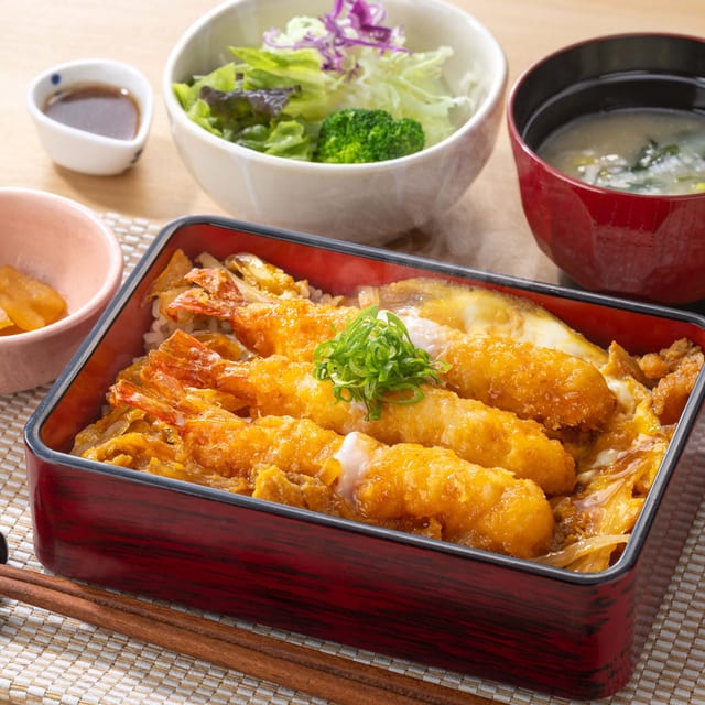 海老の玉子とじ重（大戸屋）