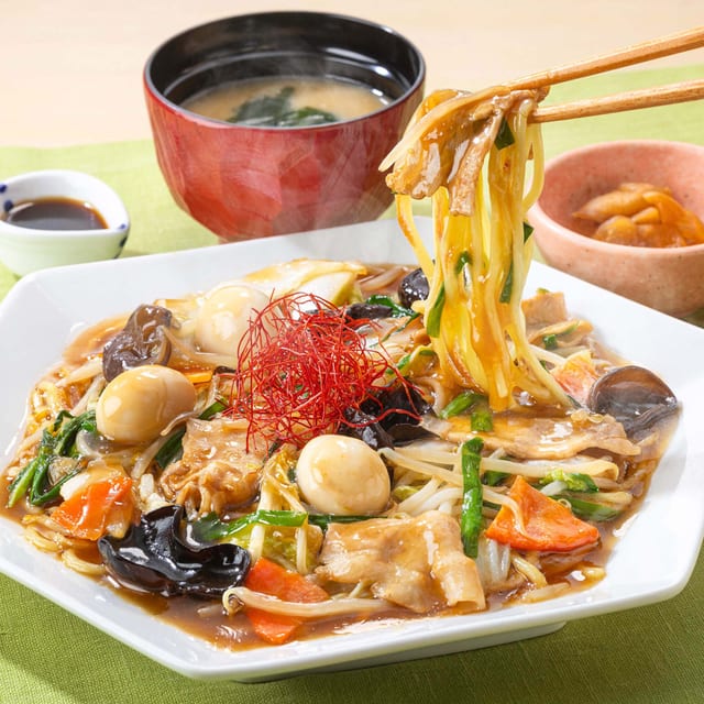 出汁香る 大戸屋風サンマーあんかけ焼きそば（大戸屋）