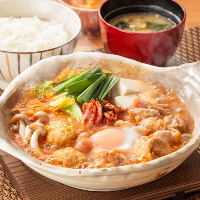 辛旨 鶏とつくねのキムチチゲ（大戸屋）