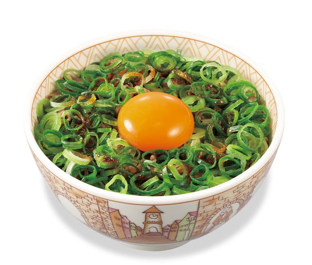 ねぎ玉牛丼 大盛（すき家）