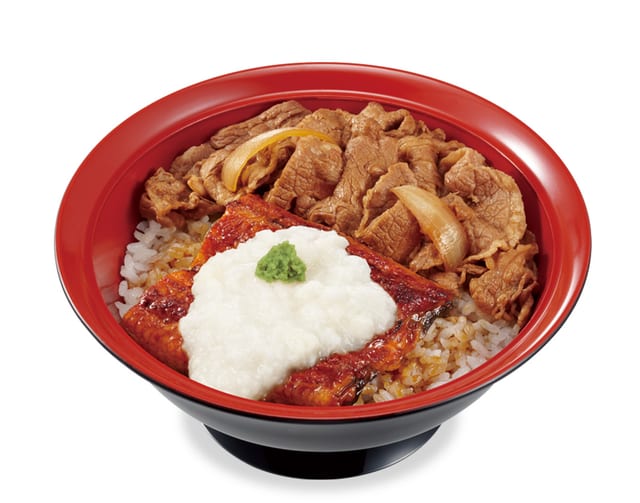 山かけうな牛 並盛（すき家）