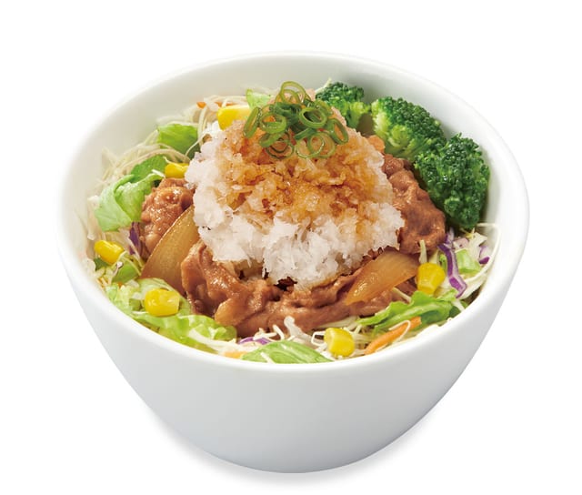 おろしポン酢牛丼ライト ミニ（すき家）