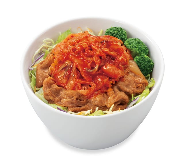 キムチ牛丼ライト 並盛（すき家）