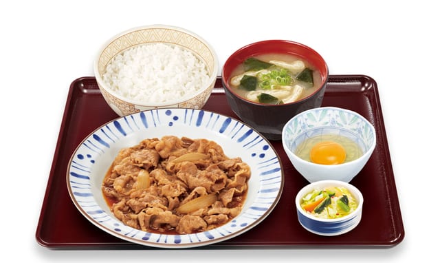 牛皿定食 大盛（すき家）
