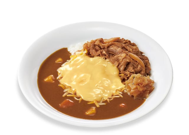 チーズ牛カレー 大盛（すき家）