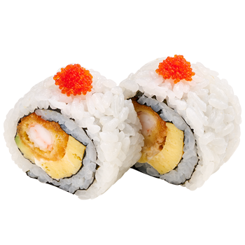 海老フライ アボカドロール（スシロー）