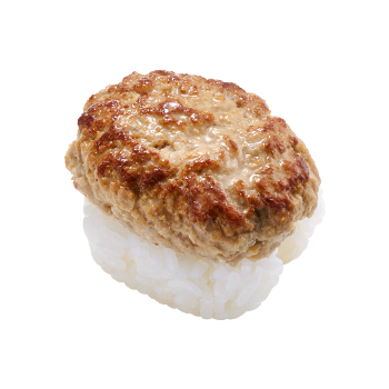 こだわりハンバーグにぎり（スシロー）