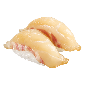 活〆真鯛 煮切り醤油漬け（スシロー）