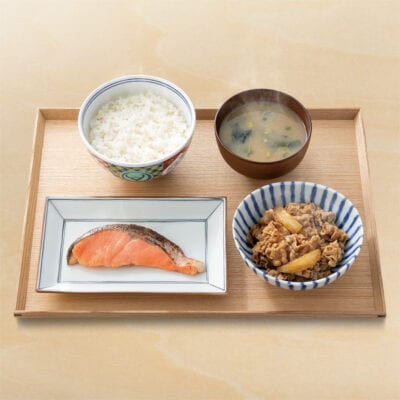 牛鮭定食（吉野家）