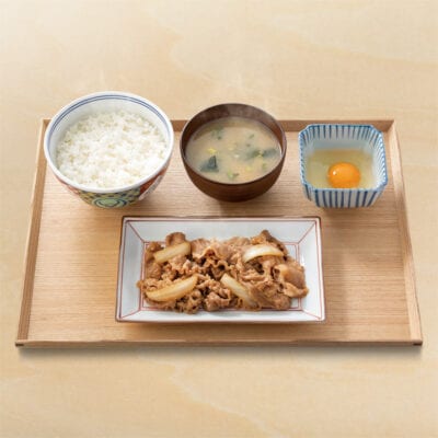 牛皿定食 並盛（吉野家）