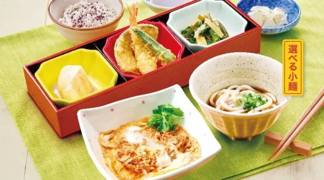 お昼の彩り和膳（ひれかつ煮）（夢庵）