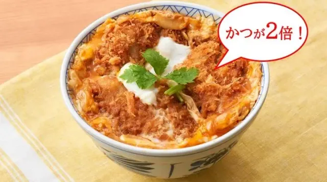 ひれかつ丼ダブル（夢庵）