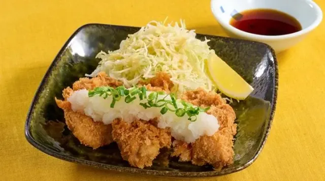 ひれかつおろしポン酢（夢庵）