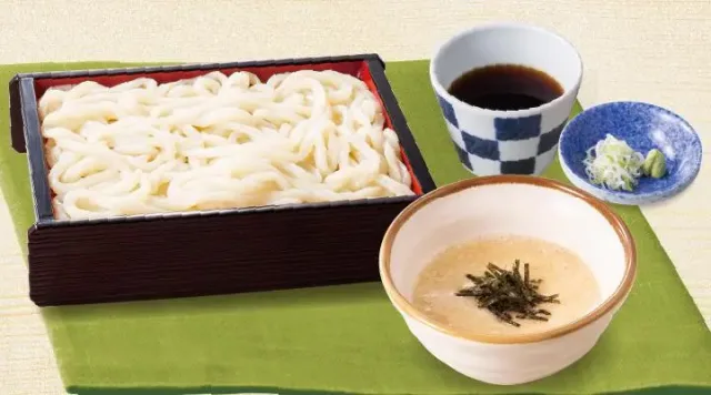 とろろせいろうどん（夢庵）