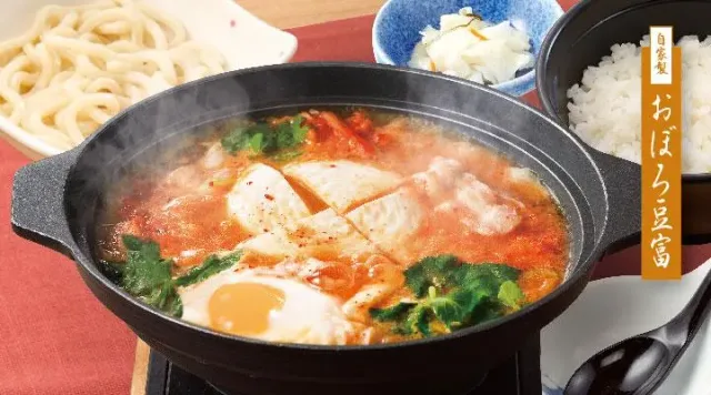 豆富豚チゲと鍋セット（夢庵）