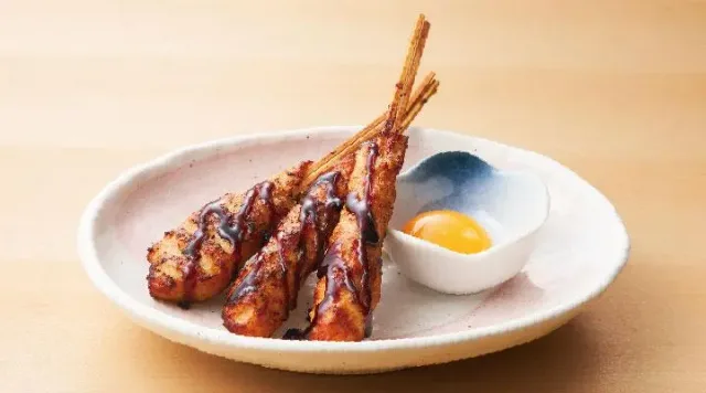月見つくね串（3本）（夢庵）